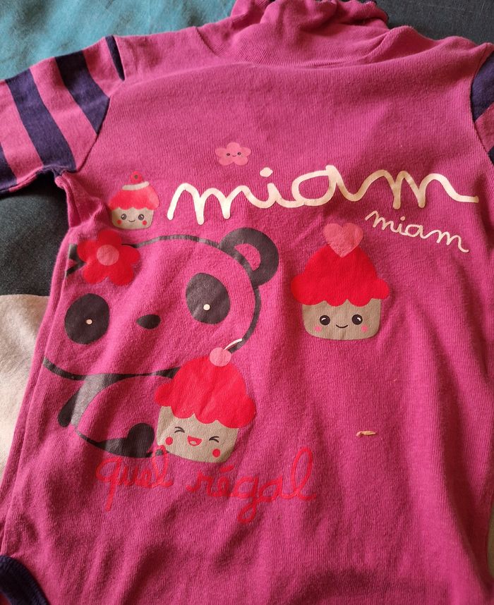 Lot de 4 bodys manches longues 24 mois - photo numéro 7