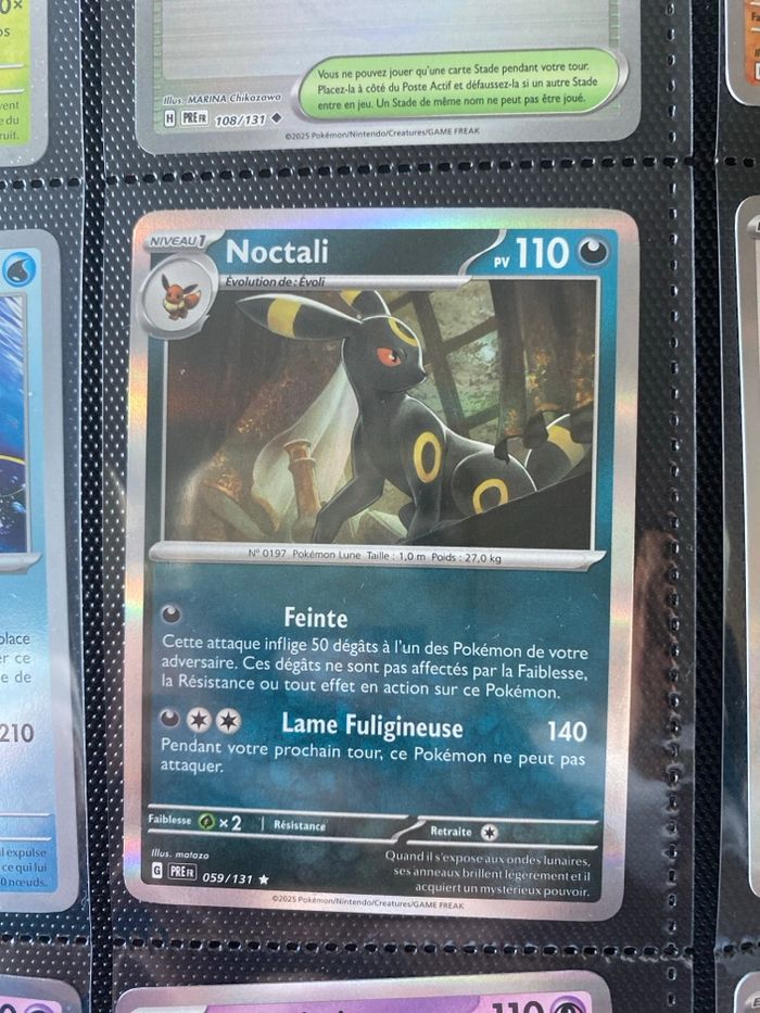 Carte Pokémon holographique neuf