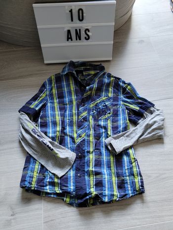 Chemise 10 ans