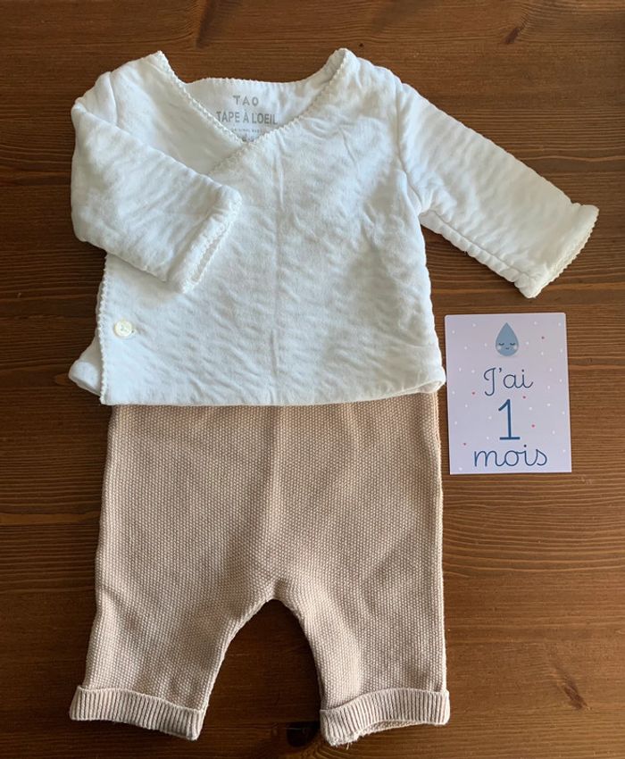 Lot vêtement bébé 1 mois - photo numéro 2
