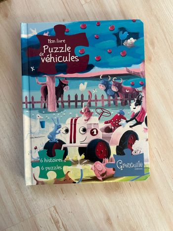 Livre avec puzzle
