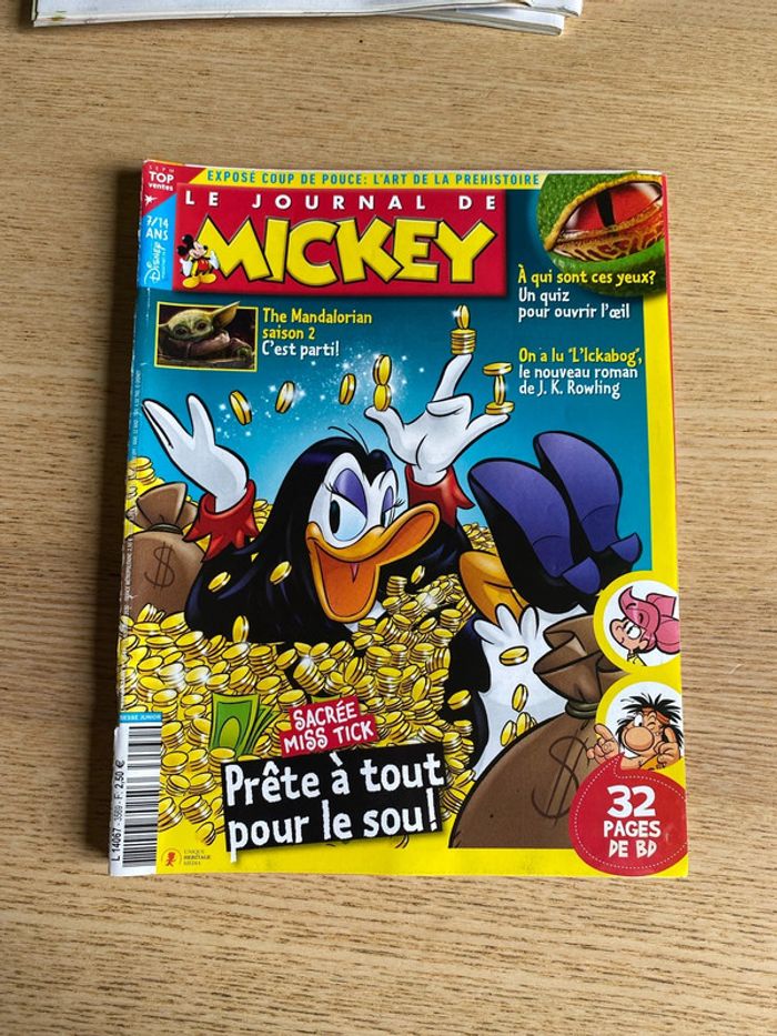 Lot de 7 Le journal de Mickey - photo numéro 6