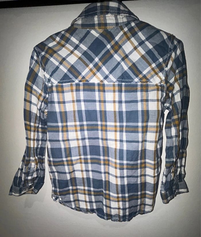 Chemise à carreaux Kiabi - photo numéro 4