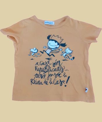 Tee-shirt catalan. 3 Ans. Tururú.