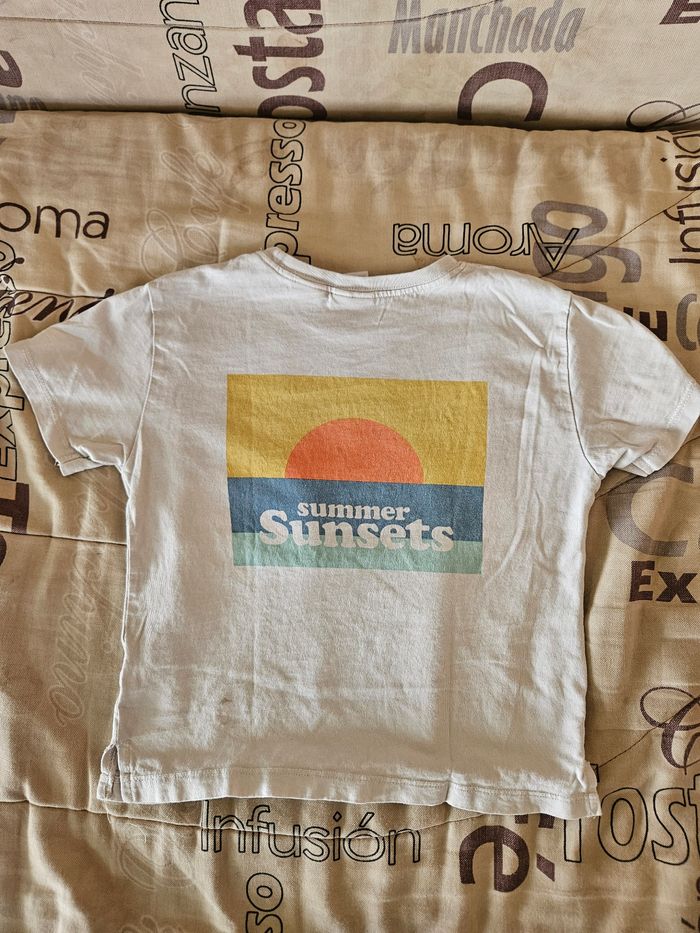 T-shirt manche courte garçon taille 3/4 ans marque Zara très bon état - photo numéro 4