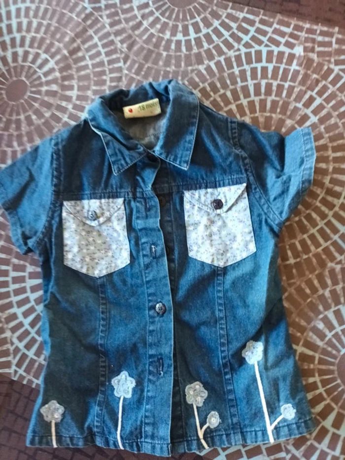 Chemise fille 18 mois dpam