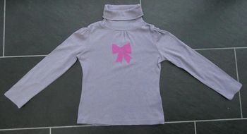 Joli sous pull fille 8 ans(126 cm) Vertbaudet
