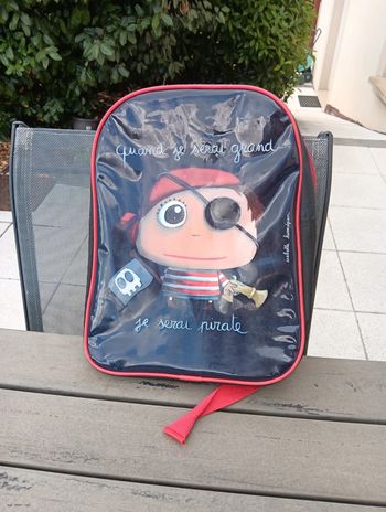 Sac à dos enfant Isabelle Kessedjian je serai pirate