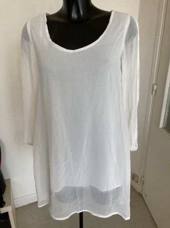 Longue Blouse / tunique en voile taille 38/M