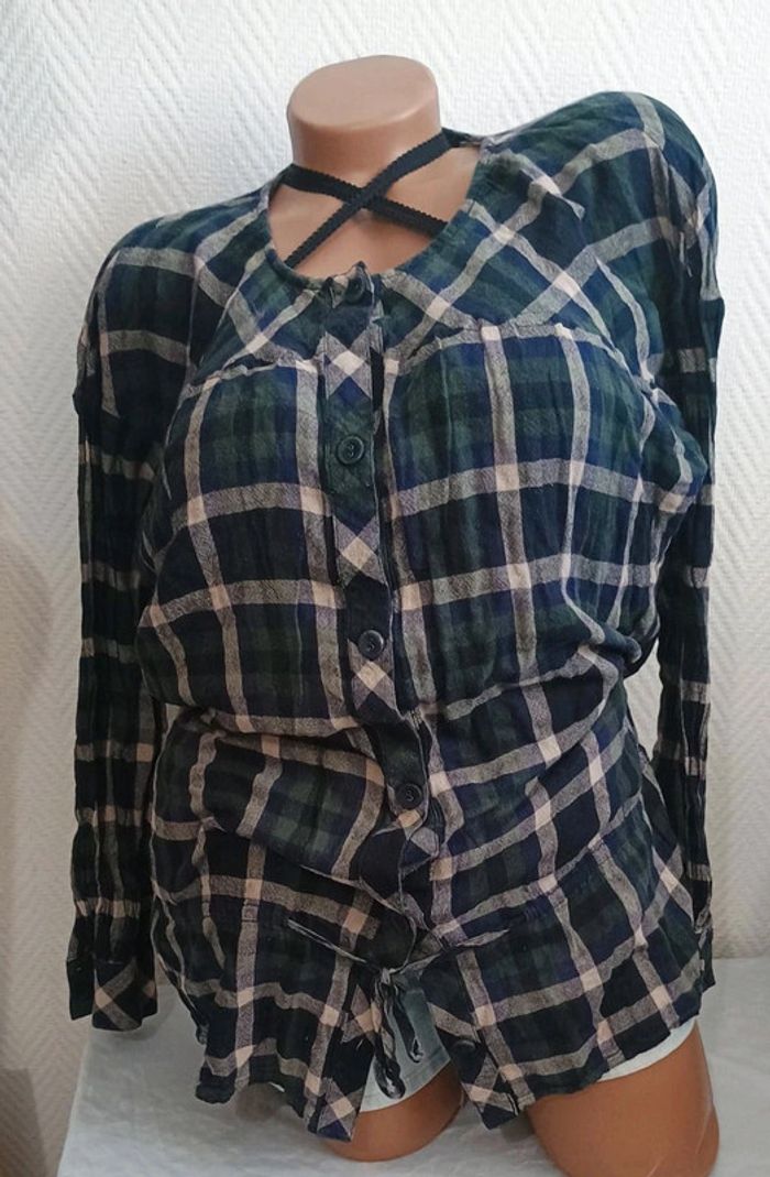 Chemisier femme taille M mango - photo numéro 2