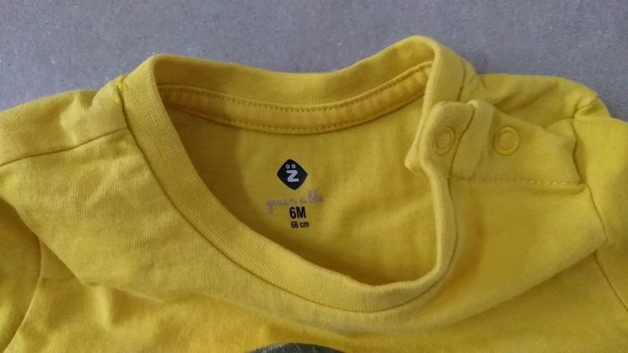 Tee-shirt manches longues garcon grain de blé Z 6 mois - photo numéro 3