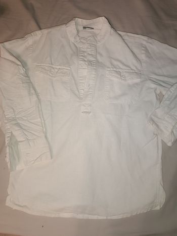 Chemise blanche lin