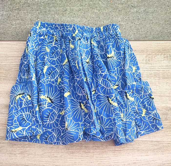 Jupe bleu et jaune - photo numéro 3