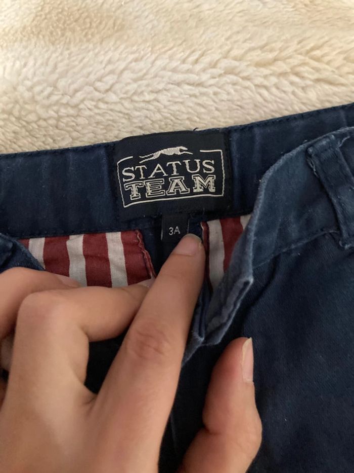 Pantalon bleu status 3 ans - photo numéro 3