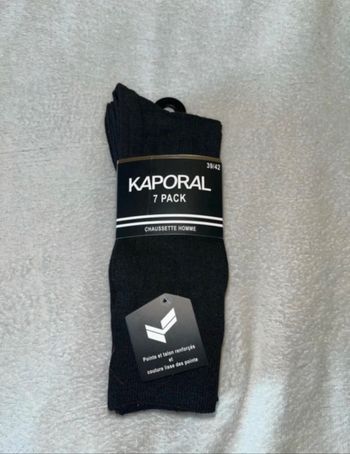 Lots de chaussettes de ville Kaporal taille 39/42