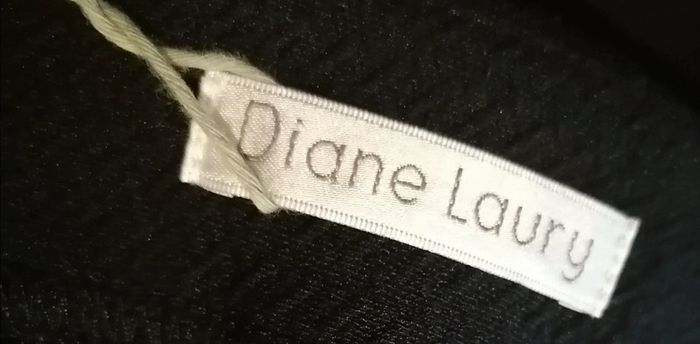 Jupe automne hiver noir argenté Taille 46 Diane Laury - photo numéro 11