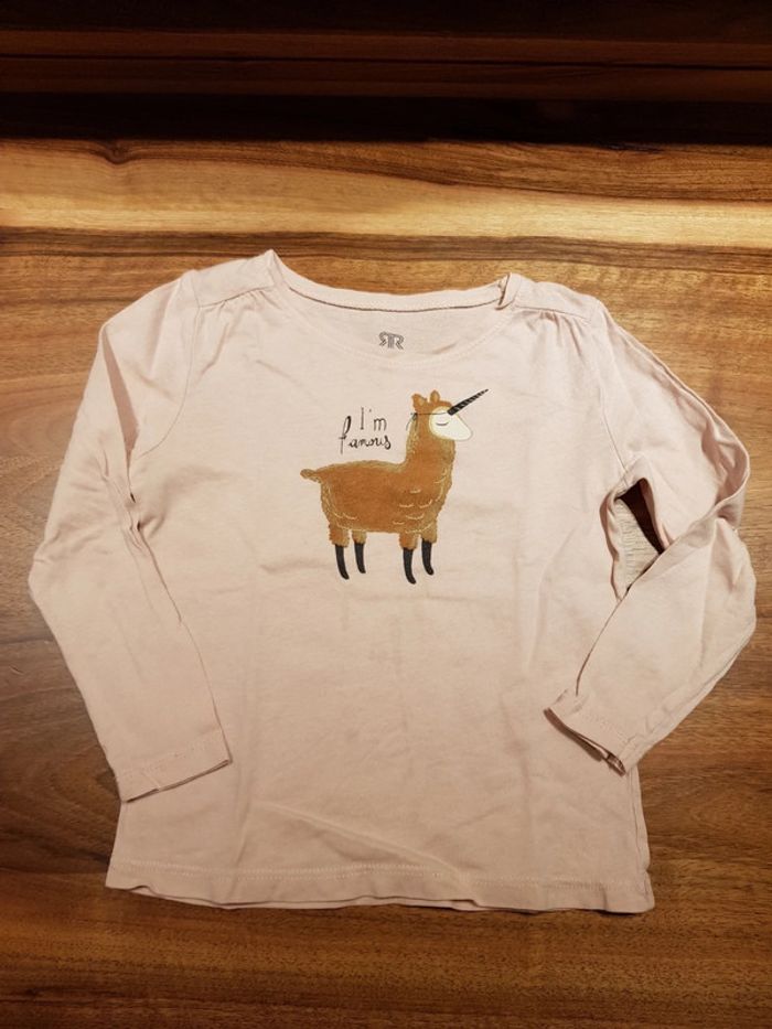 Lot 2 t-shirt manches longues 4 ans - photo numéro 3