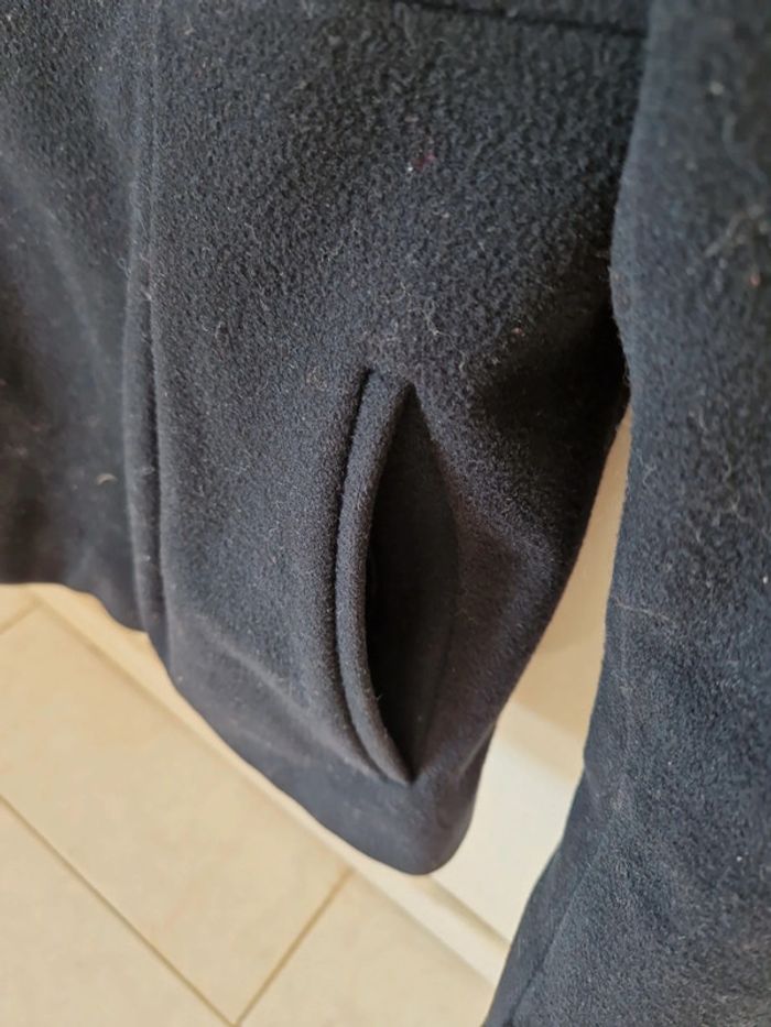 Manteau court en laine comptoir des cordonniers T36 - photo numéro 3