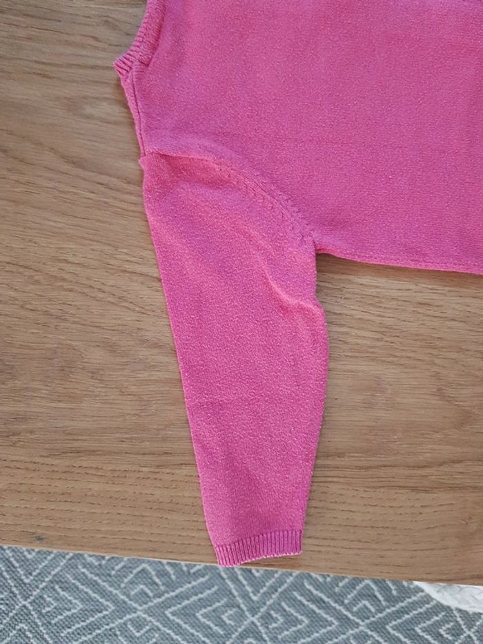 Gilet rose bébé 9 mois 71 cm - photo numéro 7