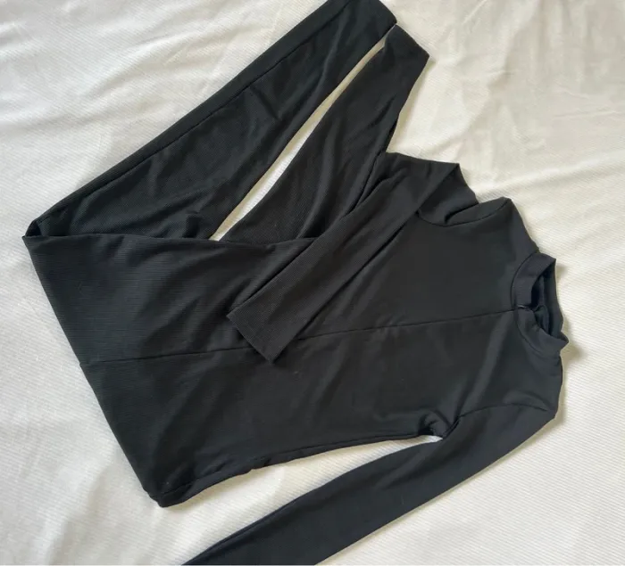 Combinaison manche longe noire, SHEIN taille s