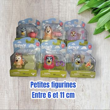 Lot de 6 figurines bluey