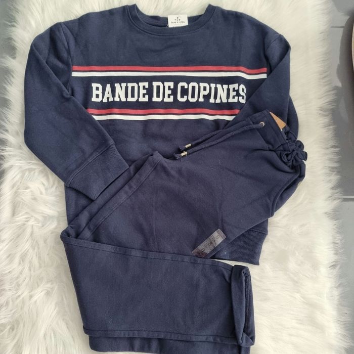 Neufs (non portés)🏷🤩🥰🌺⚘️  ensemble sweat et pantalon de jogging 8 ans fille 🌺⚘️