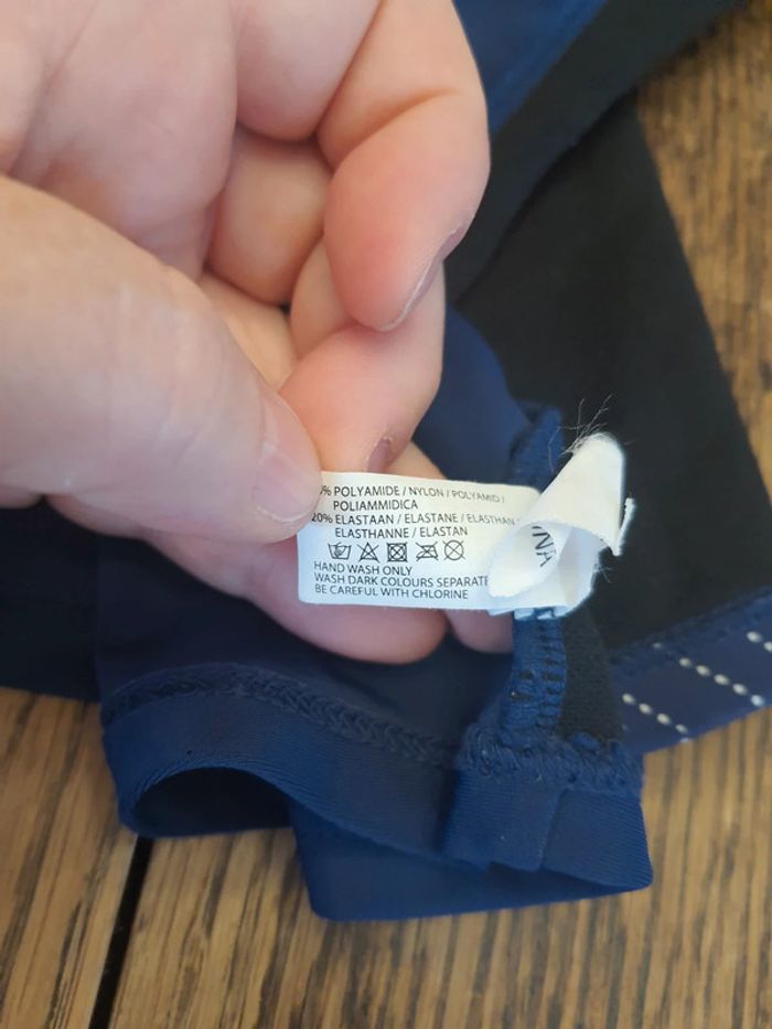 Haut de Tankini Nickey Nobel bleu/blanc fr 46 - photo numéro 14