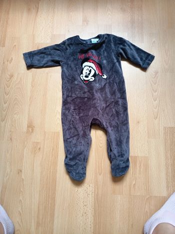 Pyjama une pièce 6 mois Disney Mickey