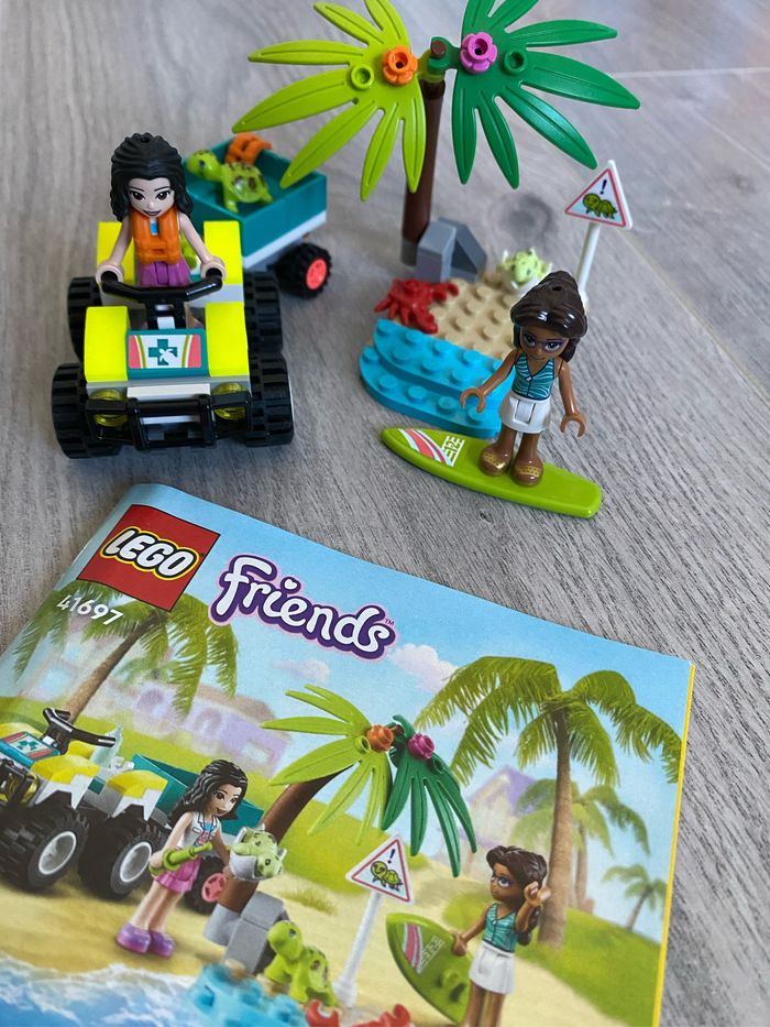 Lego friends plage et quand soigneurs de tortues - photo numéro 2