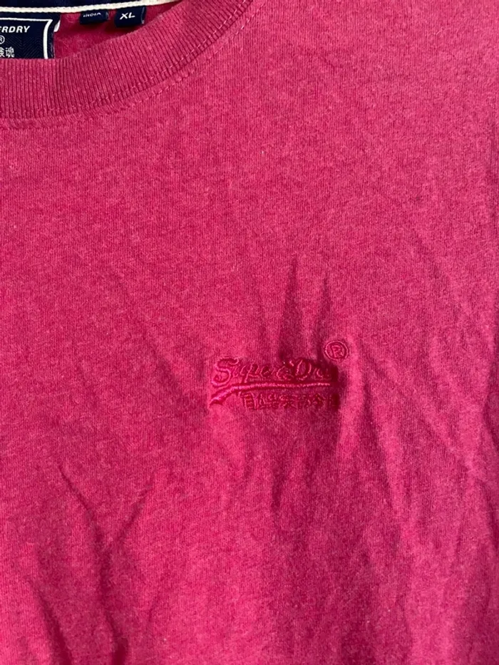 Tee-shirt homme Superdry 🔴 taille XL – style casual & très bon état ! - photo numéro 2