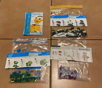Lot Nanoblock Pokémon 
