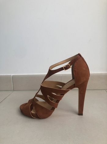 Sandales en cuir à talons Cosmoparis