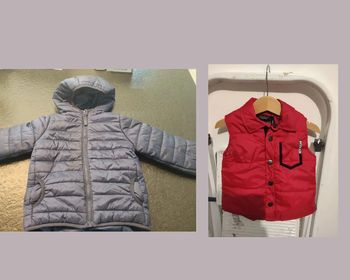 Lot doudoune bébé garçon 86cm Vertbaudet Small Gang
