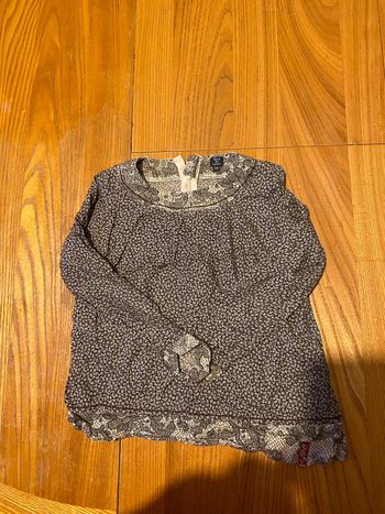 Chemisier noir et blanc