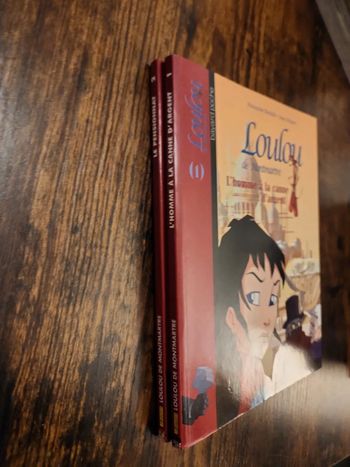 Lot de 2 livres : Loulou de Montmartre