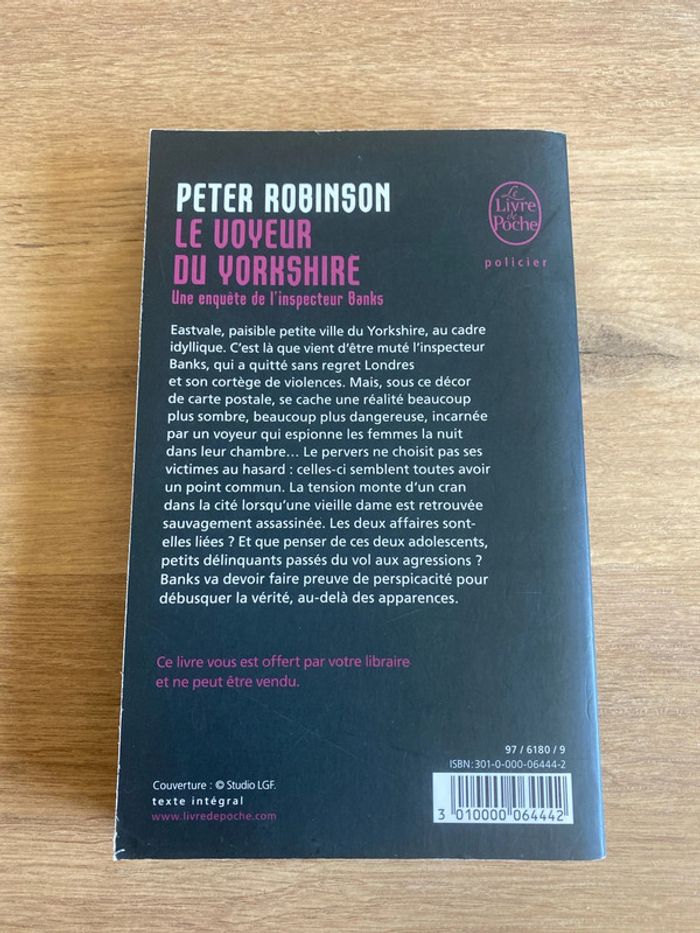 Livre intitulé Le voyeur du Yorkshire - photo numéro 2