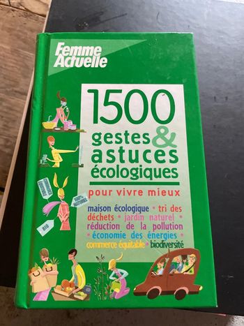 Livre 1500 geste écolo