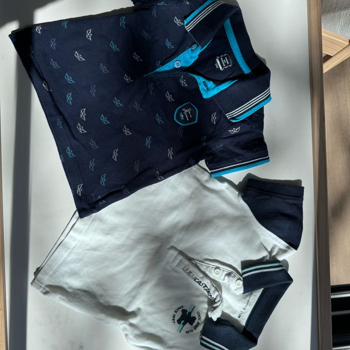 Lot 2 polo 12 mois Lulu & Terre