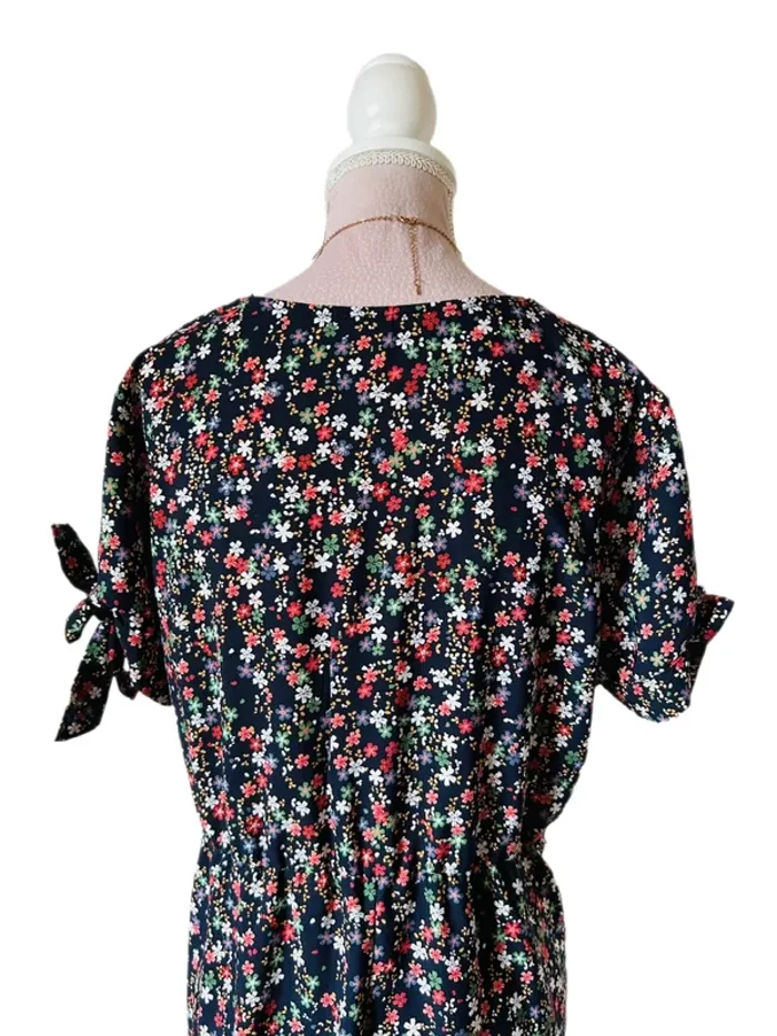 🌺🌿Jolie robe champêtre 38/40 motif liberty cottagecore bohemian floral dress🌸🌿 - photo numéro 9