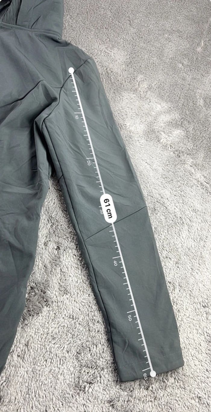 Manteau Imperméable Champion Gris – Femme Taille M - photo numéro 5