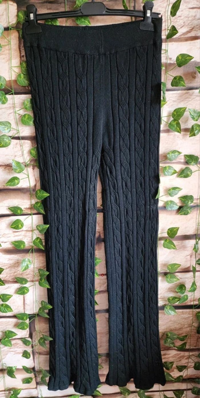 🌸Ensemble Tenue Pull Pantalon Noir Taille Unique 🌸 - photo numéro 4