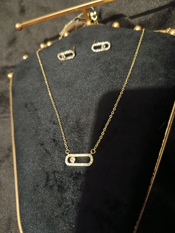 Ensemble collier boucles d'oreilles - photo numéro 4