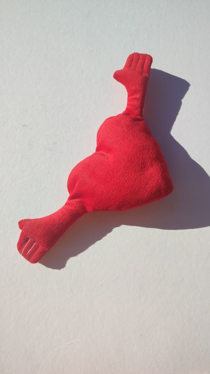 Petit cœur peluche - photo numéro 2