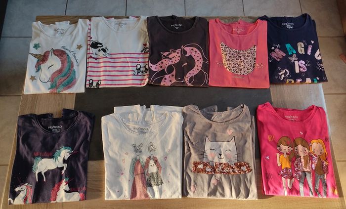 14 polos manches longues fille 12 ans