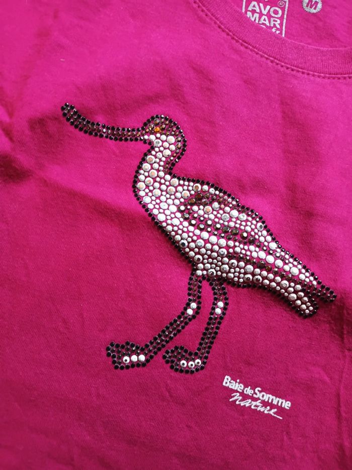 T-shirt femme rose Baie De Somme - photo numéro 9