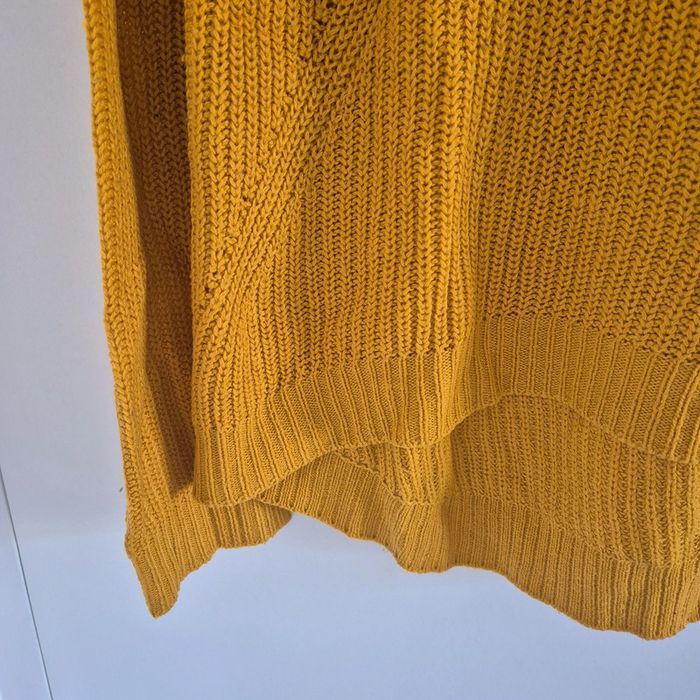 Pull en maille jaune moutarde - Pimkie - Taille S : 36 - 38 - photo numéro 3
