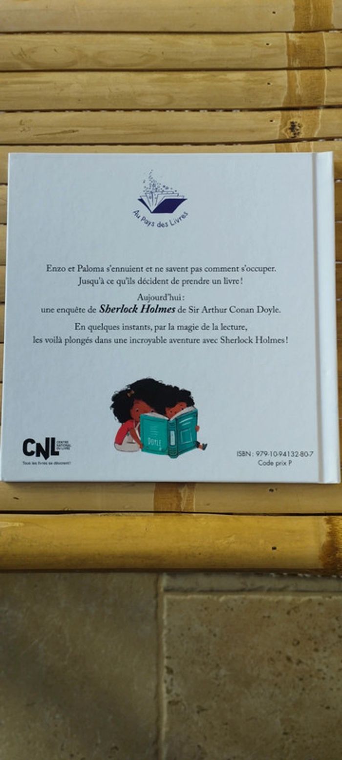 Livre Une aventure de Sherlock Holmes - photo numéro 2