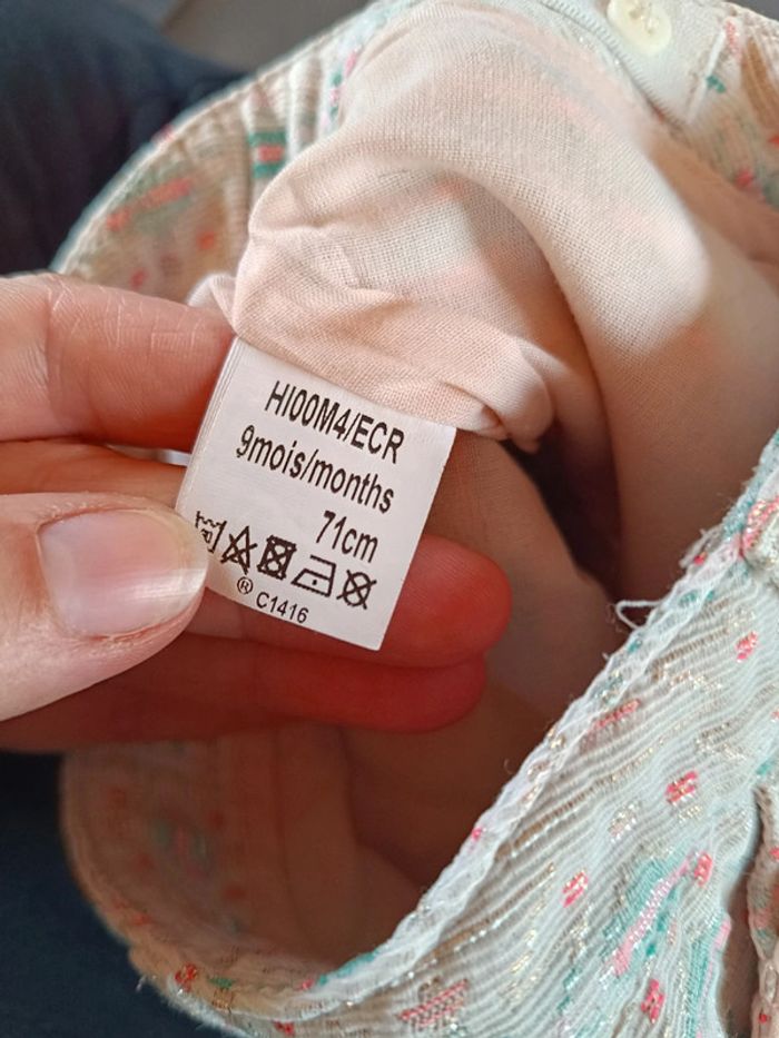 Short Fille 9 mois Orchestra - photo numéro 7