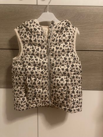 Gilet sans manche fille 5 ans