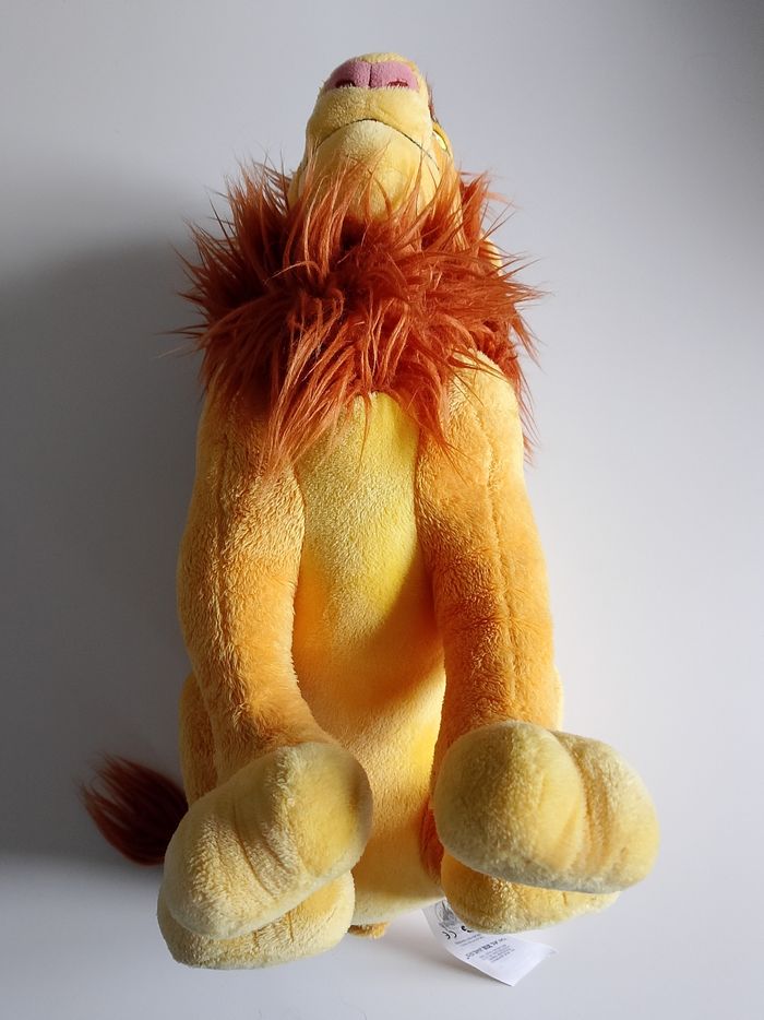 Peluche moufasa roi lion Disney store 40 cm - photo numéro 7